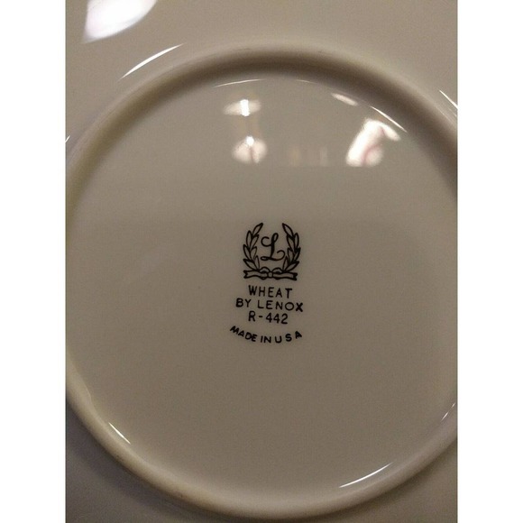 1 LENOX WHEAT B & B PLATE 6 1/4" IVORY BONE CHINA - Picture 6 of 7